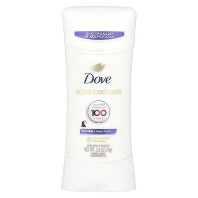 Dove Advanced Care Дезодорант антиперспирант, Sheer Fresh, 2.6 oz (74 g)