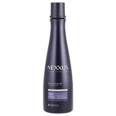 Nexxus Keraphix™ кондиционер для восстановления поврежденных волос, XX Protein Fushion™ с кератином и черным рисом, 13.5 fl oz (400 ml)