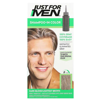 Набор для окрашивания волос Just for Men Shampoo-In Color, H-15 Dark Blond/Lightest Brown