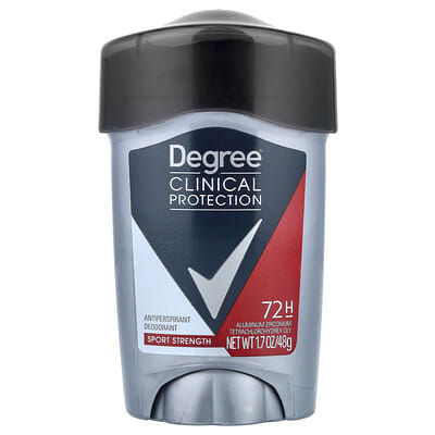 Clinical антиперспирант дезодорант, Soft Solid, Sport Strength, 1.6 oz (45 g)