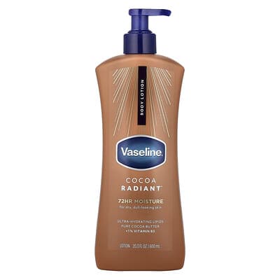 Vaseline Cocoa Radiant®, Лосьон для тела для сухой кожи, 20.3 fl oz (600 ml)