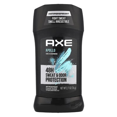 Антиперспирант AXE Apollo, защита от пота и запаха 48H, 2.6 oz (74 g)