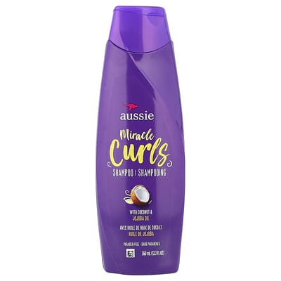Miracle Curls, Shampoo With Coconut & Jojoba Oil, 12.1 fl oz (360 ml)