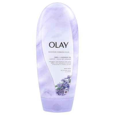 Moisture Ribbons Plus, гель для душа, масло ши + лаванды, 18 fl oz (532 ml)