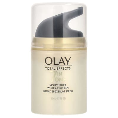 Увлажняющий крем Total Effects, 7-в-1 с солнцезащитным фильтром SPF 30, 1.7 fl oz (50 ml)