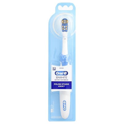 3D White, Battery Power Toothbrush, 1 Toothbrush