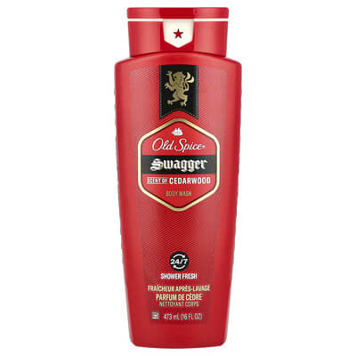 Swagger Body Wash, Cedarwood, 16 fl oz (473 ml)