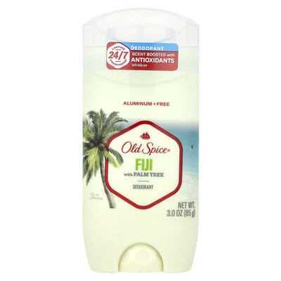 Deodorant, Fiji with Palm Tree, 3 oz (85 g)