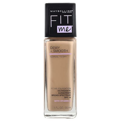 Maybelline Fit Me®, тональный крем Dewy + Smooth, 115 Ivory, 1 fl oz (30 ml)
