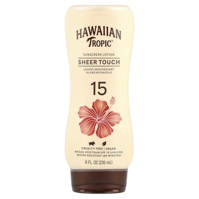 Sheer Touch, Sunscreen Lotion, SPF 15, 8 fl oz (236 ml)
