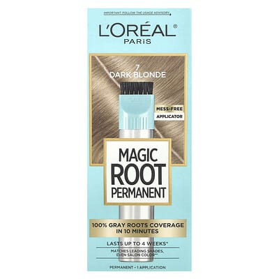 Стойкая краска для волос Magic Root Permanent, 7 Dark Blonde, 1 применение