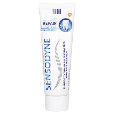 Fluoride Toothpaste For Sensitive Teeth,  Mint, 3.4 oz (96.4 g)