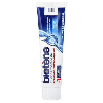 Fluoride Toothpaste, Fresh Mint, 4.3 oz (121.9 g)