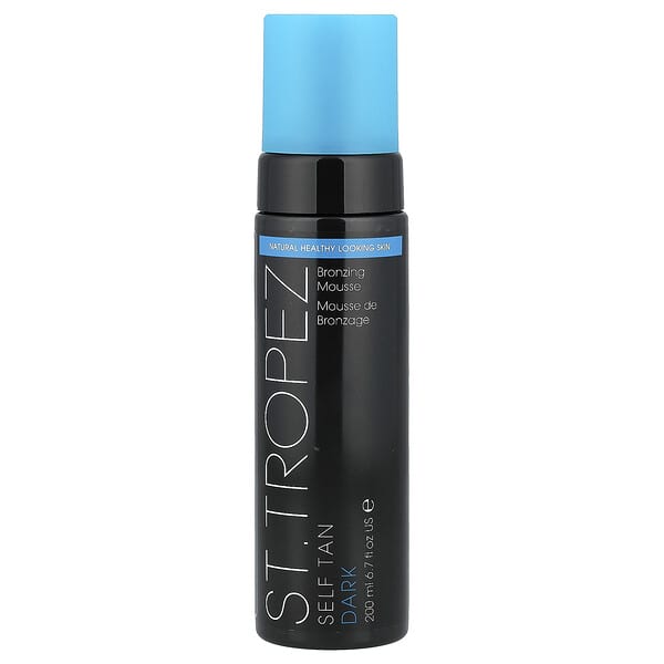 Self Tan Bronzing Mousse, Dark, 6.7 fl oz (200 ml)