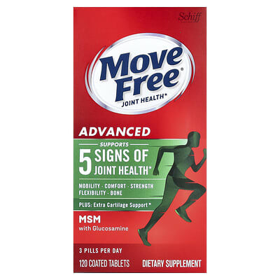 Move Free® Joint Health, Advanced, 120 покрытых таблеток
