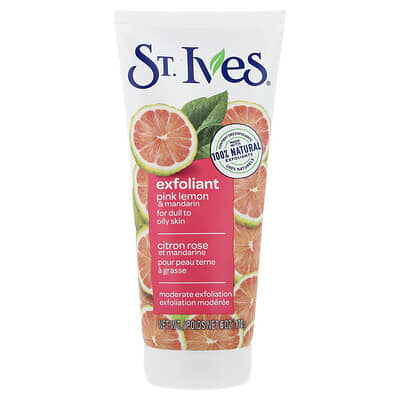 Exfoliant Scrub, Pink Lemon & Mandarin, 6 oz (170 g)