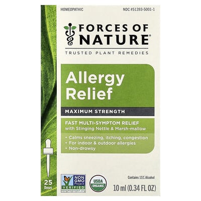Средство Allergy Relief Maximum Strength 10 ml