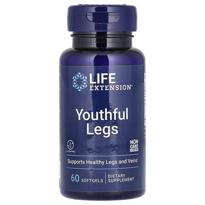 Youthful Legs, 60 Softgels (250 mg per Softgel)