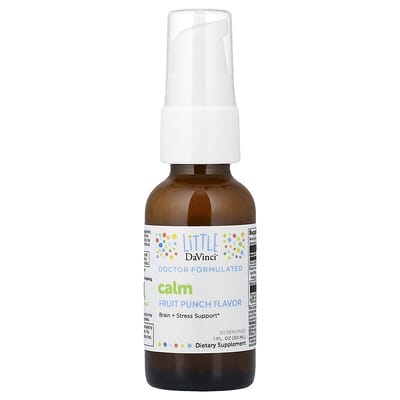 Calm, Fruit Punch, 1 fl oz (30 ml)