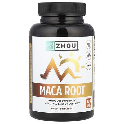 Корень маки, 120 Veggie Capsules (500 mg per Capsule)