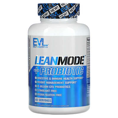 LeanMode + Probiotic, 120 вегетарианских капсул