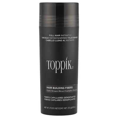 Toppik фибры для волос, темно-коричневый, 0.97 oz (27.5 g)