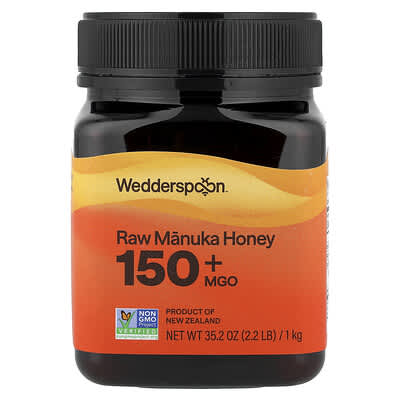 Raw Manuka Honey, 150+ MGO, 35.2 oz (1 kg)