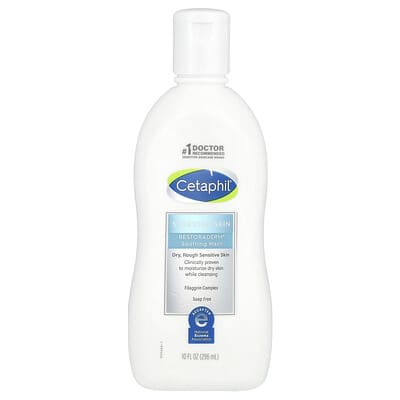 Cetaphil RestoraDerm® успокаивающая пенка для умывания для чувствительной кожи 296 ml