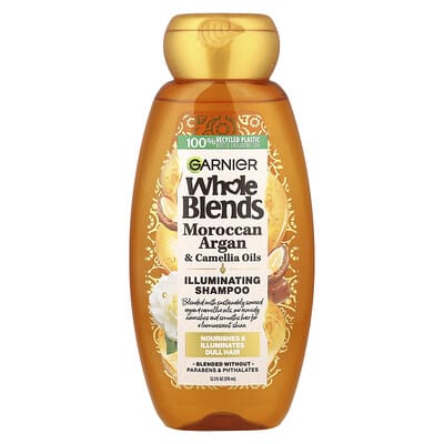 Шампунь Garnier Whole Blends, Moroccan Argan & Camellia Oils, 12.5 fl oz (370 ml)