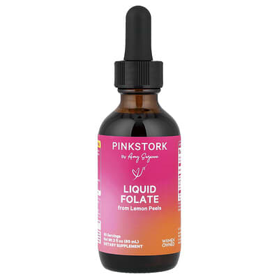 Жидкий фолат, 2 fl oz (60 ml)