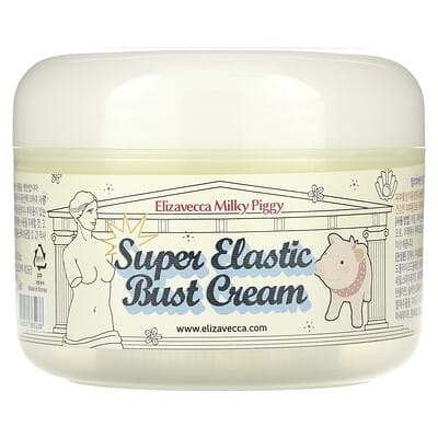 Milky Piggy, суперэластичный крем для груди, 3.53 oz (100 g)