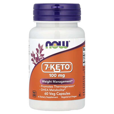 7-KETO®, 100 mg, 60 веганских капсул