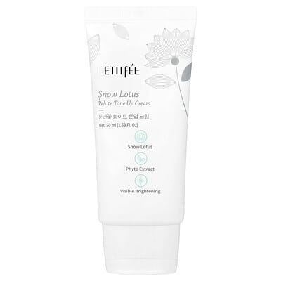 Petitfee Snow Lotus, отбеливающий крем, 1.69 fl oz (50 ml)