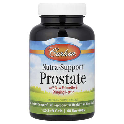 Carlson Nutra-Support® Prostate, 120 мягких капсул