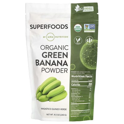 Superfoods, Organic Green Banana Powder, 8.5 oz (240 g)