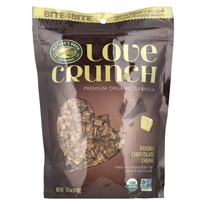 Love Crunch®, Premium Organic Granola, Double Chocolate Chunk, 11.5 oz (325 g)