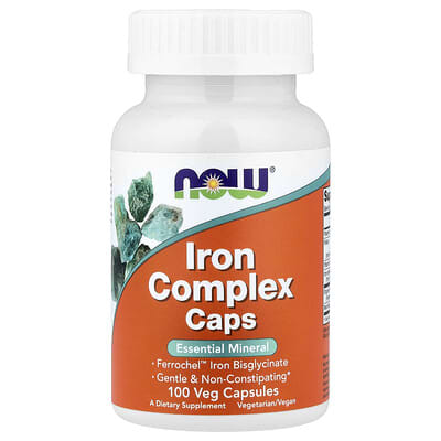 Iron Complex Caps, 100 Veg Capsules