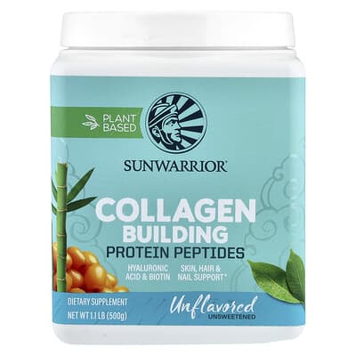 Collagen Building Protein Peptides, Unflavored, 1.1 lb (500 g)