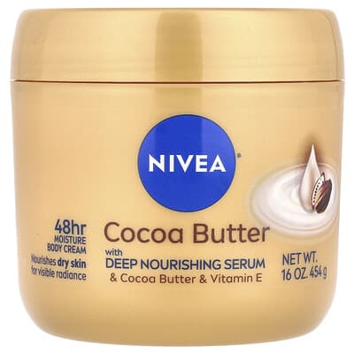 Body Cream, Cocoa Butter, 16 oz (454 g)