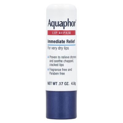 Lip Repair Stick, Immediate Relief, Fragrance Free, 0.17 oz (4.8 g)