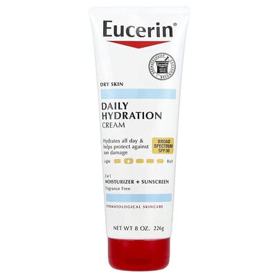 Daily Hydration Cream, SPF 30, Fragrance Free, 8 oz (226 g)