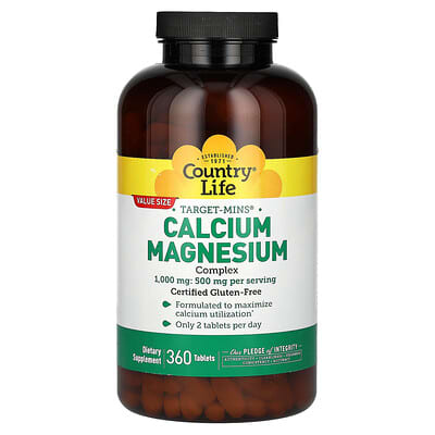 Target-Mins®, Calcium-Magnesium Complex, 360 Tablets