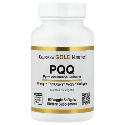 PQQ, 20 mg, 90 Veggie Softgels
