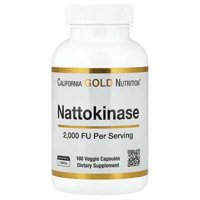 Nattokinase, Proteolytic Enzyme, 2,000 FU, 180 Veggie Capsules