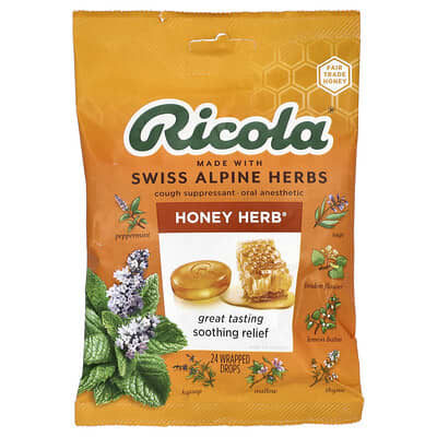 Ricola Honey Herb®, 24 драже