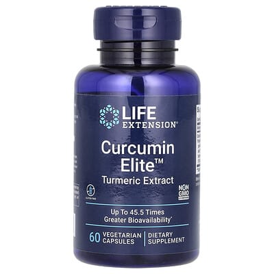 Curcumin Elite™, Turmeric Extract, 60 Vegetarian Capsules