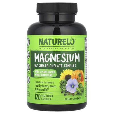 Magnesium Glycinate Chelate Complex, 120 Vegetarian Capsules