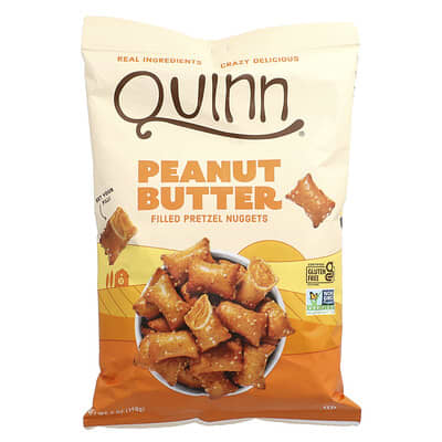 Наполненные крендели, Peanut Butter, 7 oz (198 g)