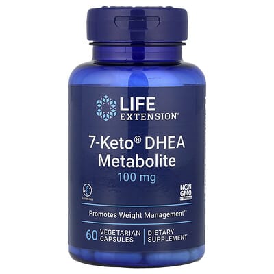 7-Keto® DHEA Metabolite, 100 mg, 60 Vegetarian Capsules