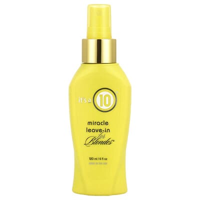 Сыворотка для волос Miracle Leave-In, For Blondes®, 4 fl oz (120 ml)